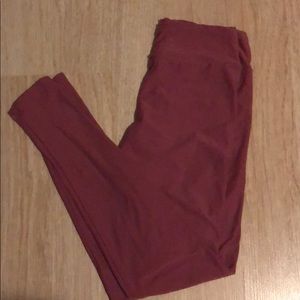 Lularoe one size pink/purple leggings